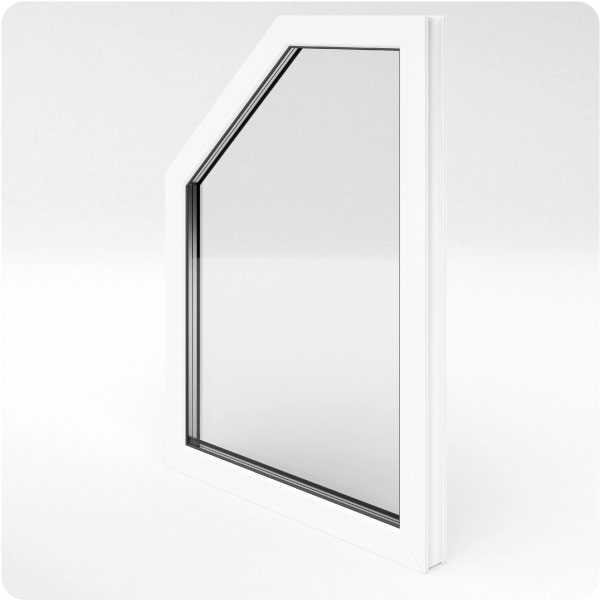 Sonnenschutz f&uuml;r F&uuml;nfeckfenster
