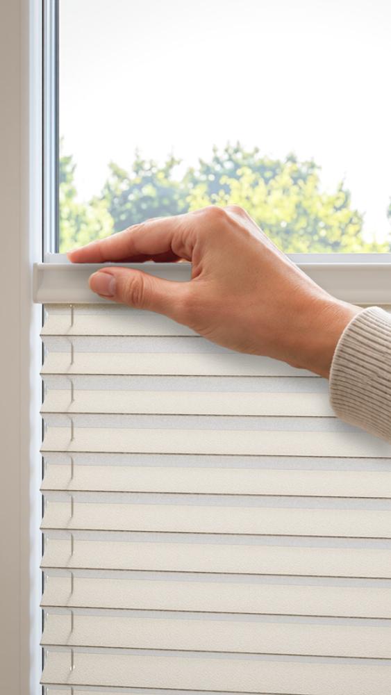 Smart Plissee Bedienung des Profils im Detail