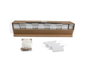 karton hundert lamellengewichte 89 mm breit weiss