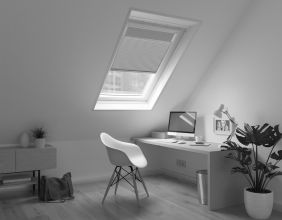 Dachfensterplissee Comfort DF-30 - verdunkelnd und lichtdurchlässig