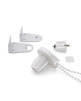 Seitenzugset Rollo mit 28 mm Welle aus Aluminium