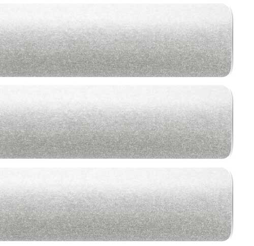 Jalousien Farbmuster Metallic Glimmer Weißaluminium J-83-2036