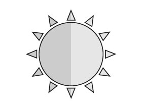 Plissees nach Lichtdurchlässigkeit