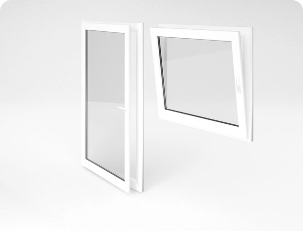 Standard Dreh-/Kippfenster und Türen