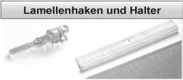 Lamellenhaken und Halter