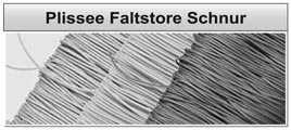 Plissee Faltstore Schnur